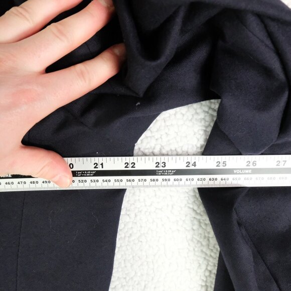 Chaps Ralph Lauren Blazer Mens 42L Tall Navy Blue Gold Button Vented Vintage - Picture 9 of 16